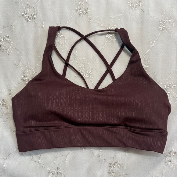 zyia active brown wave textures sports bra size XL - Picture 1 of 3